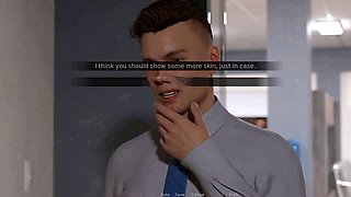 Erotic talker, office secretary, cartoon sex