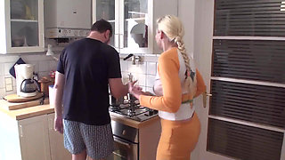 Slave Joschi ordered to rod for his mistress