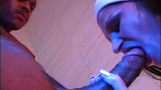 Beautiful MILF Ass Fucked and Cumshot in Mouth by a Monster Black Cock in the Sauna