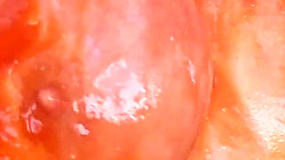 Julie Cunningham Sploshing - Short Slowed Down Clip of My Hug Tits Covered in Beans Being Shaken Side to Side Slowly