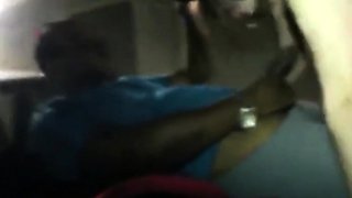 Interracial Public Sex in Parking Lot with BBC