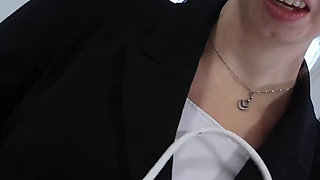 Paying Your Commission with Her Sexy Feet and Pantyhose