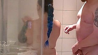 Soapy Shower Bts Elizabethhunny & Chriscoxxx