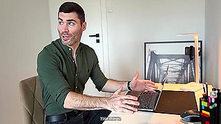 My Strict Stepdad Found Out That I Was Watching. Thats How I Lost My Anal Virginity