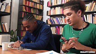 Look At Her Now - The Blonde Lady Librarian Katalina Kyle Loves Hard Cock - Jason Cody