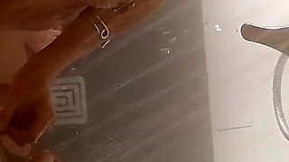 Couple recorded in the shower