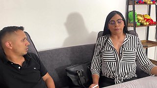 I FUCKED A NAUGHTY STUDENT AND TO MY SURPRISE HE MADE ME CUM WITH PLEASURE - MELANI LATINA