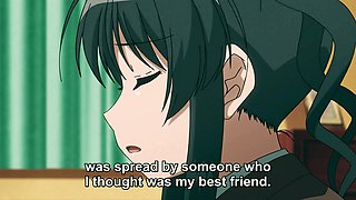 Black-haired Cutie with Good-sized Orbs Enjoys Providing Fellatios