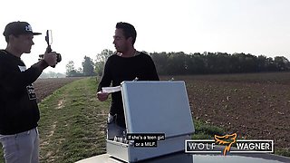 Watch blooming Ashley Cumstar's action