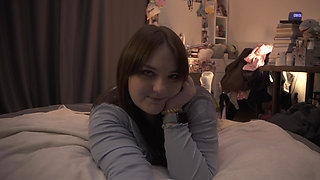 A Sloppy Blowjob Ends with a Burst of Cum in the Mouth of a Solo BBW MILF