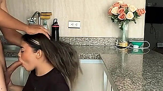 The Useless Maid Kneels Down Not to Get Fired - She Sucks My Cock and I End up Fucking Her Hard