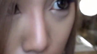 Brunette Asian MILF Teases with Vibrator Then Rides