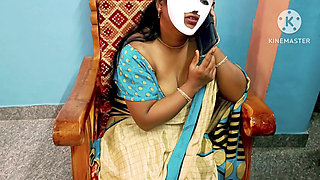 House Owner Taking Advantage of a Tenant for Unpaid Rent - Full Tamil Audio with Real Moaning