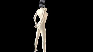 Animated 3D Porn - Very Beautiful Girl Giving Different Sexy Poses
