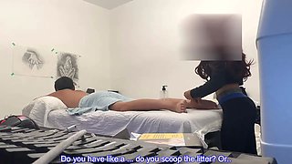 Legit Colombian RMT gives into Monster Asian Cock 2nd Appointment