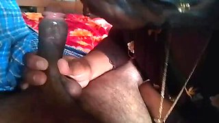 Hot Mallu Wife Nisha Sucks Husband's Cock and Swallows Cum - Kerala Couple Sex