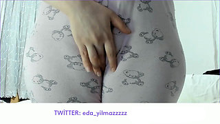 CAMEL TOE- MASTURBATION IN PAJAMAS- TURKISH PORN- TURKISH MILF