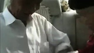 Old Chinese Man Has Sex With an Asian Granny