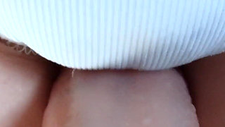 Big Dick Inside Small Pussy on the Bus Again!