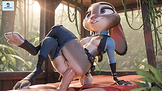 Judy Hopps hentai anal foot fetish furry