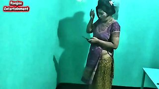 Married wife fucked by her online friend when her husband went to office