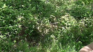 Forest Punishment - Boots Licking, Ballbusting & Xxl Strapon