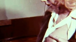 StrapOn Lesbian with big boobs fucks her blonde sexy GF