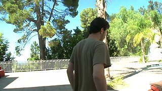 Lovely MILF banged in her hairy pussy