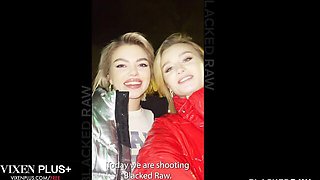 Outdoor smut with extravagant Troy Francisco and Ashby Winter from Blacked Raw