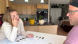 Older MILF Seduces Him and Gets a Facial