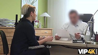 VIP4K. Dirty porn casting at a rental agency gives kinky girls a chance: Porn