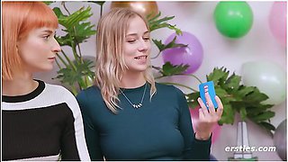 Lesbische 5er-orgie Beim Dare Ring Game