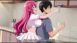 Stepbrother accedently pressed stepsister massive boobs