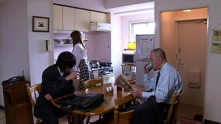 Akiho Yoshizawa in Bride Fucked by her Father in Law part 2.1