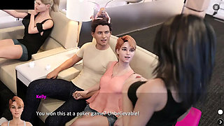 Redhead GF Swaps Cum With Nerdy Friend - Animated 3D Sex Game Playthrough