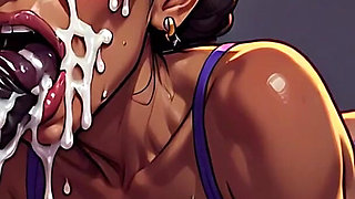Hot BBC Sucking Art