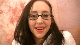 Hot blowjob ends with cum in mouth