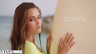 Alluring Alberto Blanco and Sonya Blaze Private - pussy licking porn - Vixen