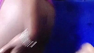 Alexa - Cute Afro Ebony: Pink Lingerie Squirting Adventure