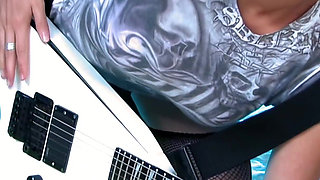 Petites Tattooed Teen Babe Holly Dee Rides Her Studs Big Fat Cock to Hard Cum