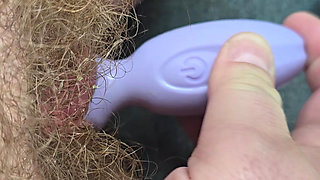 Clit Pumping Vibrator Play In The Car