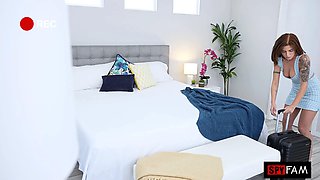 College Slut Comes Home Craving Stepbros Cock