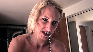 Blonde MILF with Big Boobs Playing Cam Free Porn