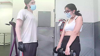 Fucking a stranger from the gym